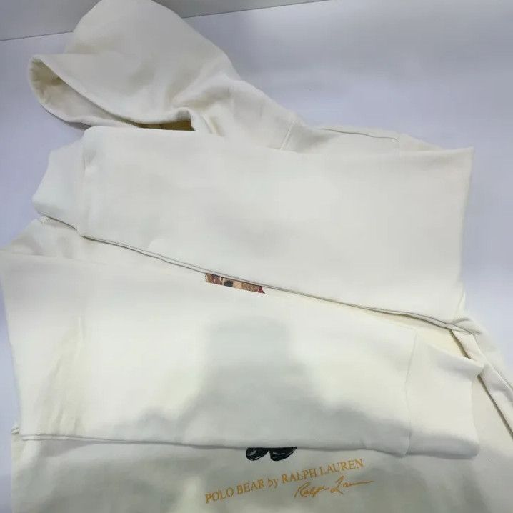 Polo Ralph Lauren Polo Ralph Lauren Bear Print Hooded Sweatshirt Size US M / EU 48-50 / 2 - 9 Thumbnail