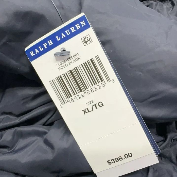 Polo Ralph Lauren Polo Ralph Lauren Solid Stand Collar Down Jacket Size US XL / EU 56 / 4 - 6 Thumbnail