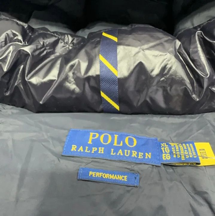 Polo Ralph Lauren Polo Ralph Lauren Solid Stand Collar Down Jacket Size US XL / EU 56 / 4 - 5 Thumbnail