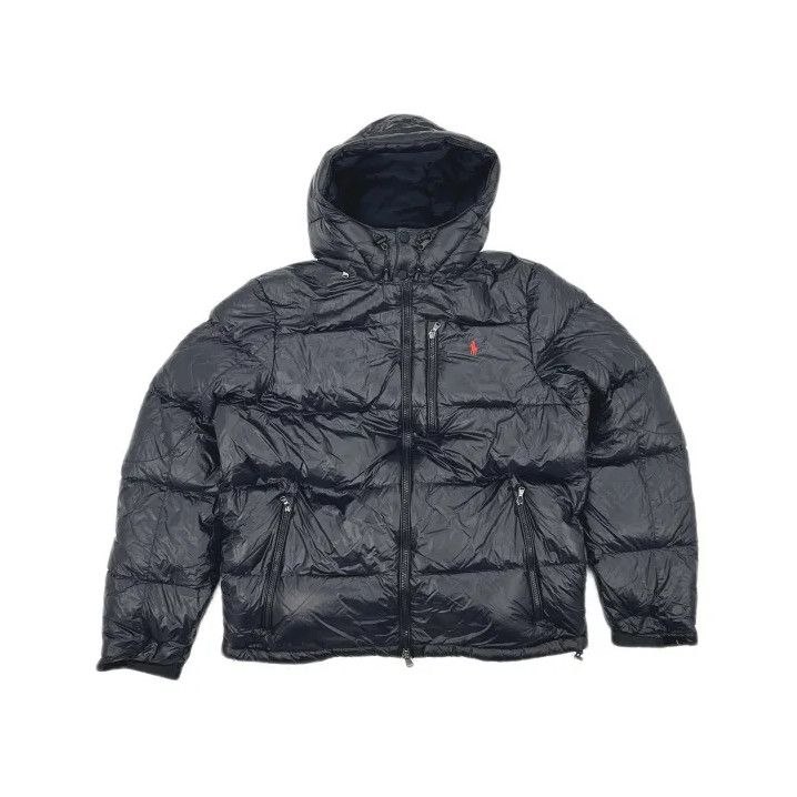 Polo Ralph Lauren Polo Ralph Lauren Solid Stand Collar Down Jacket Size US XL / EU 56 / 4 - 2 Thumbnail