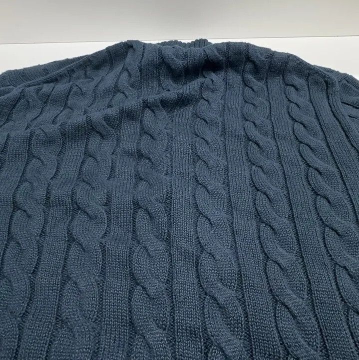 Polo Ralph Lauren Polo Ralph Lauren FW22 Cable Knit Sweater Size US XXL / EU 58 / 5 - 4 Thumbnail