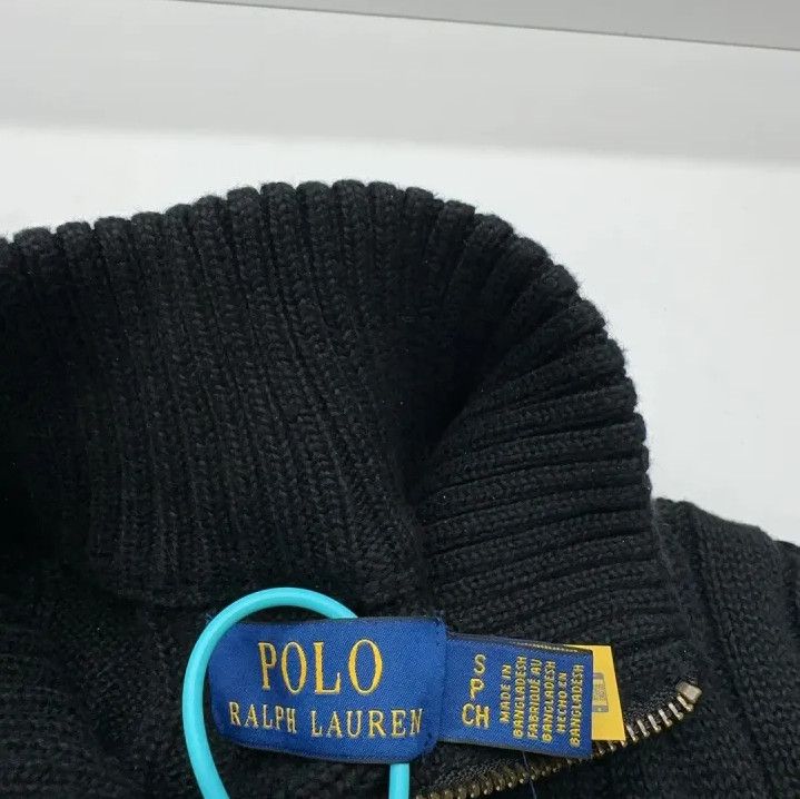 Polo Ralph Lauren Polo Ralph Lauren Pony Embroidered Cable-Knit Quarter-Zip Sweater Size US S / EU 44-46 / 1 - 4 Thumbnail