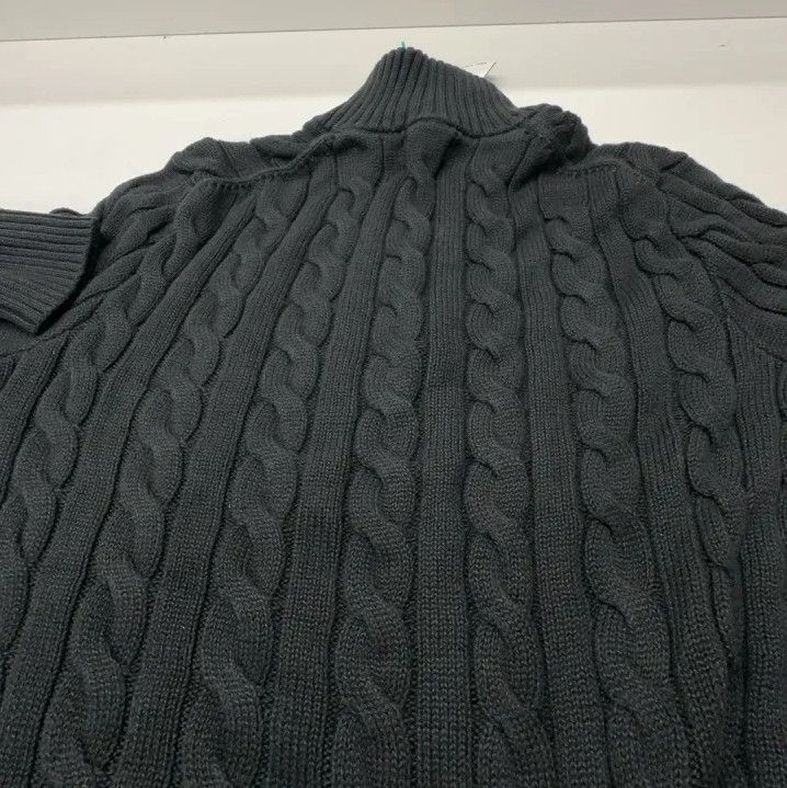 Polo Ralph Lauren Polo Ralph Lauren Pony Embroidered Cable-Knit Quarter-Zip Sweater Size US S / EU 44-46 / 1 - 5 Thumbnail