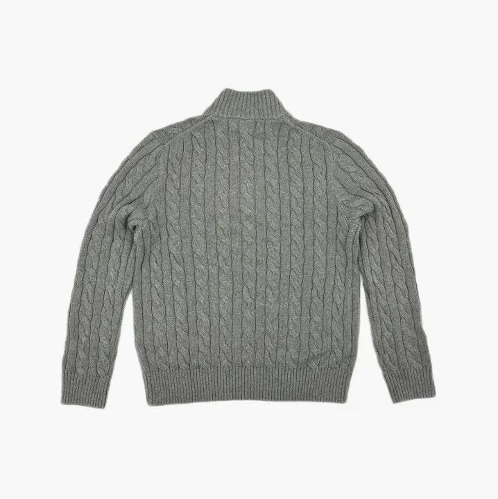 Polo Ralph Lauren Polo Ralph Lauren Pony Embroidered Cable-Knit Sweater Size US XL / EU 56 / 4 - 3 Thumbnail