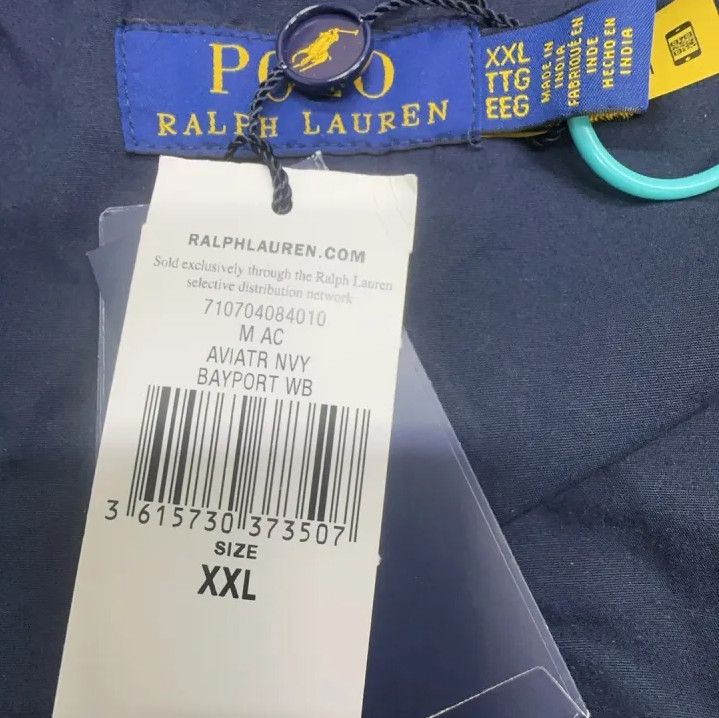 Polo Ralph Lauren Polo Ralph Lauren Logo Print Casual Collar Jacket Size US XXL / EU 58 / 5 - 2 Thumbnail