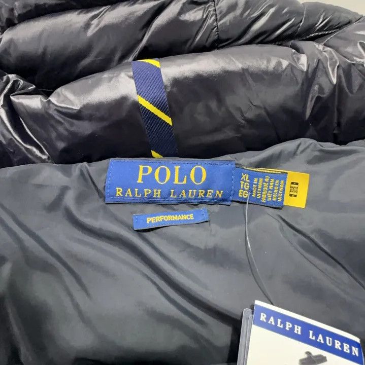 Polo Ralph Lauren Polo Ralph Lauren Men's Black Fitted Down Jacket Size US XL / EU 56 / 4 - 4 Thumbnail