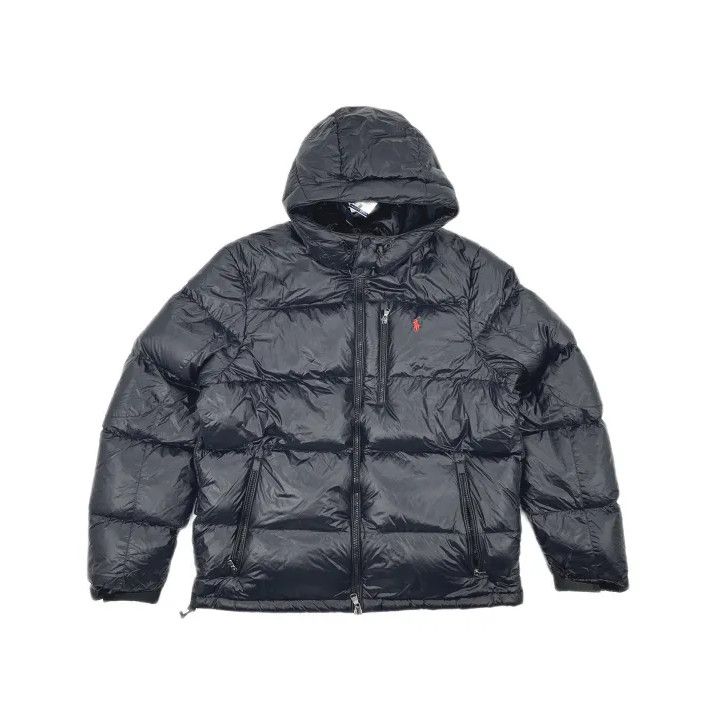 Polo Ralph Lauren Polo Ralph Lauren Men's Black Fitted Down Jacket Size US XL / EU 56 / 4 - 2 Thumbnail
