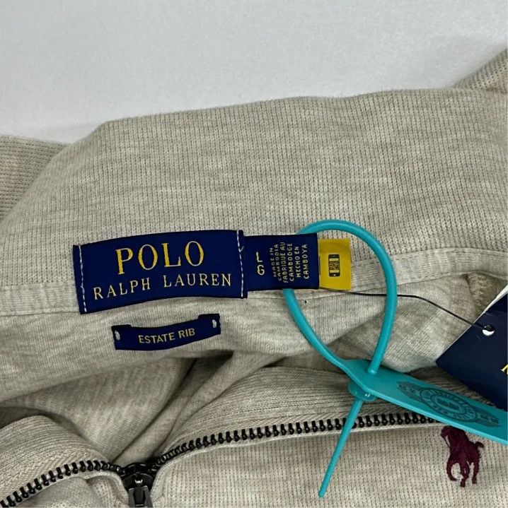 Polo Ralph Lauren Polo Ralph Lauren Solid Embroidered Collar Sweatshirt Size US L / EU 52-54 / 3 - 2 Thumbnail
