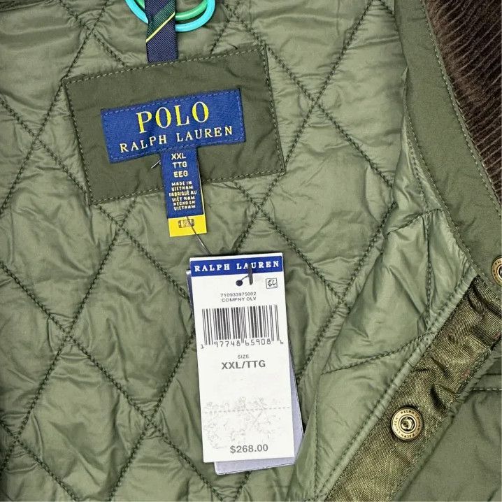 Polo Ralph Lauren Polo Ralph Lauren FW22 Solid Diamond Quilted Jacket Size US XXL / EU 58 / 5 - 2 Thumbnail