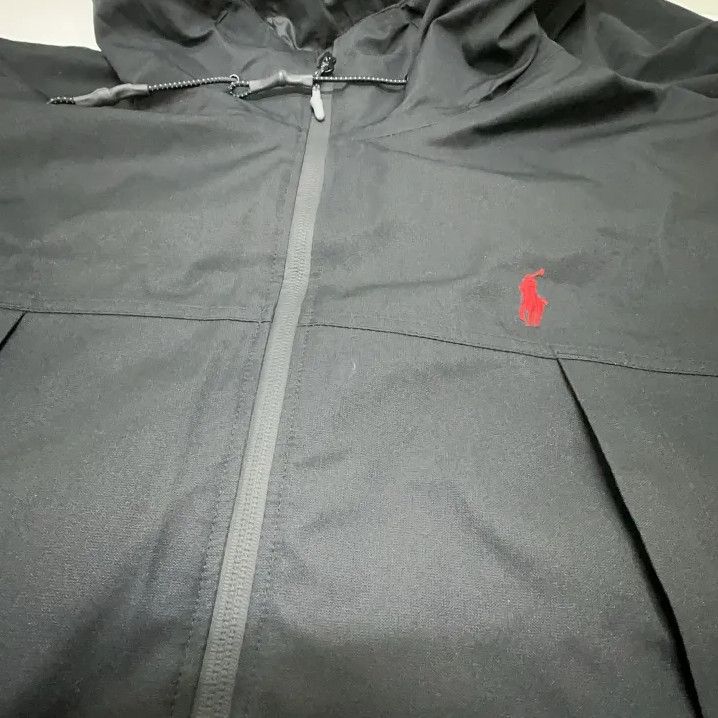 Polo Ralph Lauren Polo Ralph Lauren FW23 Logo Embroidered Waterproof Hooded Jacket Size US XXL / EU 58 / 5 - 7 Thumbnail