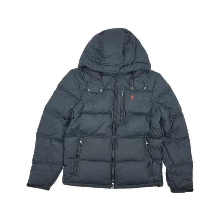 Polo Ralph Lauren Polo Ralph Lauren Solid Detachable Hood Down Jacket Size US M / EU 48-50 / 2 - 2 Thumbnail