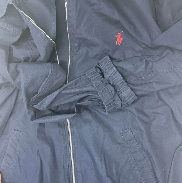 Polo Ralph Lauren Polo Ralph Lauren Men's Solid Lapel Zip Jacket Size US XXL / EU 58 / 5 - 4 Thumbnail