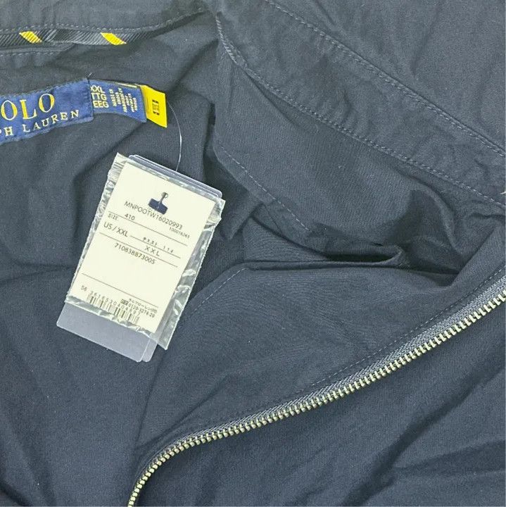 Polo Ralph Lauren Polo Ralph Lauren Men's Solid Lapel Zip Jacket Size US XXL / EU 58 / 5 - 2 Thumbnail