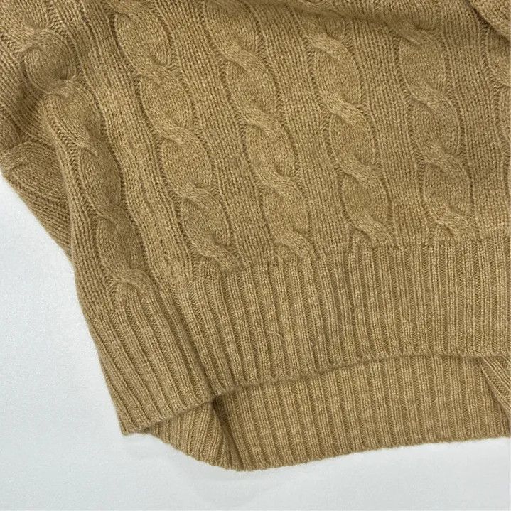Polo Ralph Lauren Polo Ralph Lauren Men's Brown Long-Sleeve Knit Sweater Size US S / EU 44-46 / 1 - 5 Thumbnail