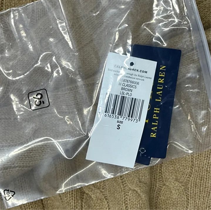 Polo Ralph Lauren Polo Ralph Lauren Men's Brown Long-Sleeve Knit Sweater Size US S / EU 44-46 / 1 - 2 Thumbnail