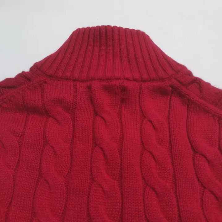 Polo Ralph Lauren Polo Ralph Lauren SS24 Cable Knit Logo Sweater Size US S / EU 44-46 / 1 - 4 Thumbnail