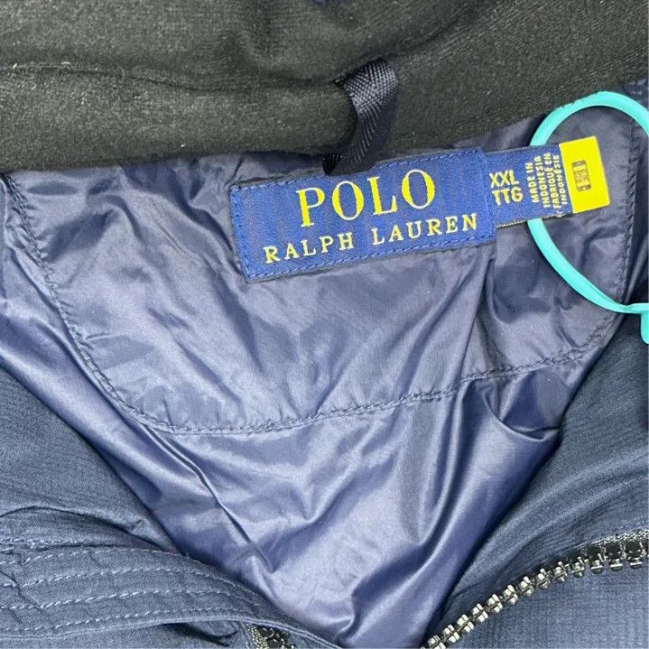 Polo Ralph Lauren Polo Ralph Lauren SS23 Solid Logo Embroidered Hooded Jacket Size US XXL / EU 58 / 5 - 2 Thumbnail