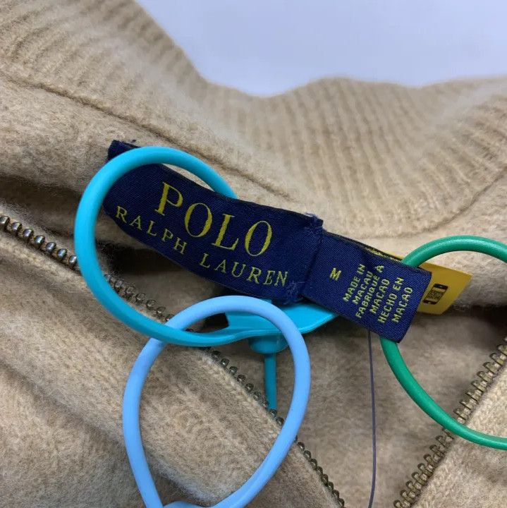 Polo Ralph Lauren Polo Ralph Lauren Men's Cable-Knit Quarter-Zip Sweater Size US M / EU 48-50 / 2 - 2 Thumbnail