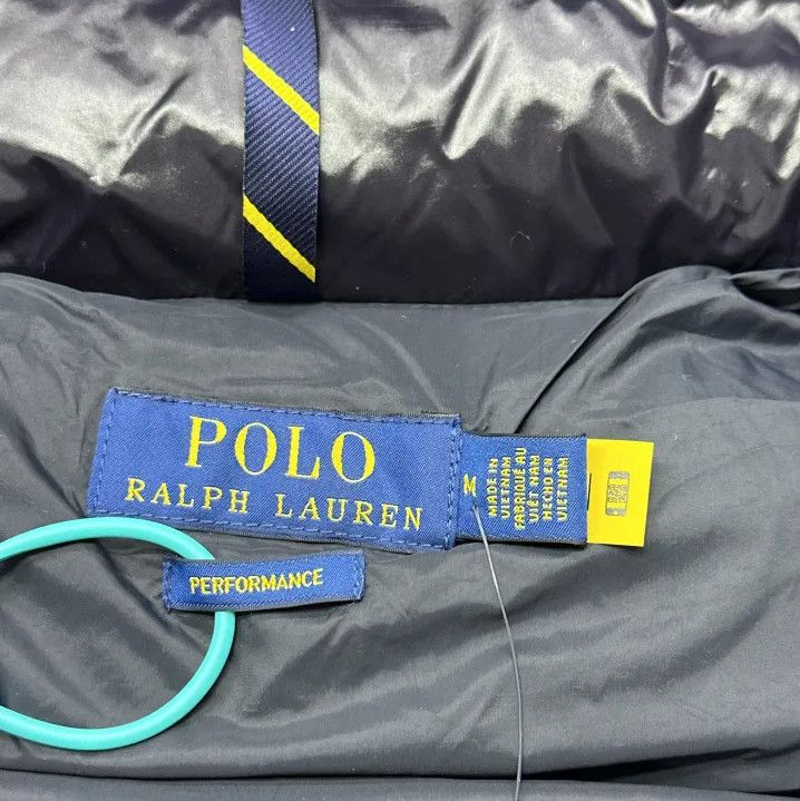 Polo Ralph Lauren Polo Ralph Lauren Men's Black Fitted Down Jacket Size US M / EU 48-50 / 2 - 2 Thumbnail