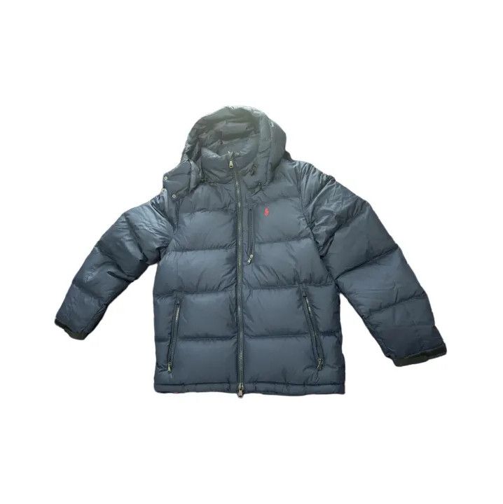 Polo Ralph Lauren Polo Ralph Lauren Logo Embroidered Hooded Down Jacket Size US XXL / EU 58 / 5 - 2 Thumbnail