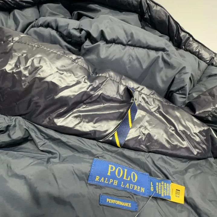 Polo Ralph Lauren Polo Ralph Lauren Men's Solid Stand Collar Down Jacket Size US L / EU 52-54 / 3 - 4 Thumbnail