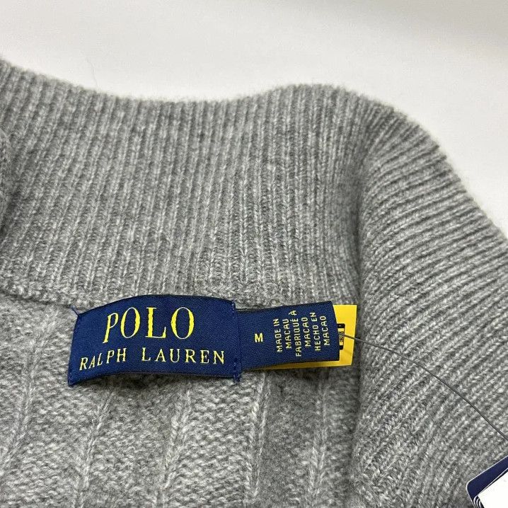 Polo Ralph Lauren Polo Ralph Lauren FW23 Solid Half-Zip Sweater Size US M / EU 48-50 / 2 - 2 Thumbnail