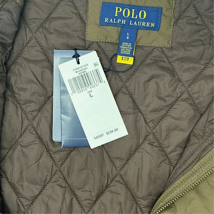 Polo Ralph Lauren Polo Ralph Lauren Quilted Water-Resistant Jacket Size US L / EU 52-54 / 3 - 2 Thumbnail