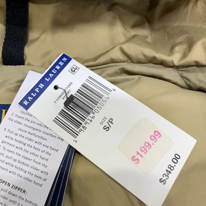 Polo Ralph Lauren Polo Ralph Lauren Men's Waterproof Detachable Hood Down Jacket Size US S / EU 44-46 / 1 - 5 Thumbnail