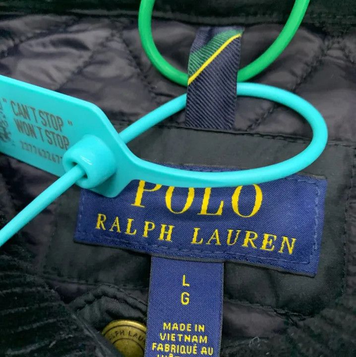 Polo Ralph Lauren Polo Ralph Lauren Quilted Single-Breasted Cotton Jacket Size US L / EU 52-54 / 3 - 3 Thumbnail