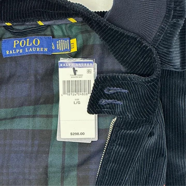 Polo Ralph Lauren Polo Ralph Lauren Men's Solid Zip Fitted Jacket Size US L / EU 52-54 / 3 - 2 Thumbnail