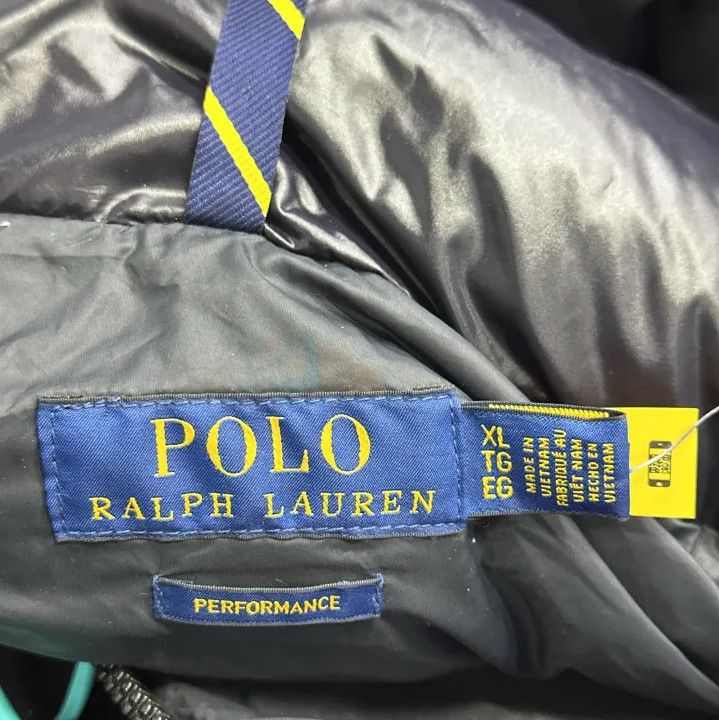 Polo Ralph Lauren Polo Ralph Lauren Men's Black Slim-Fit Down Jacket Size US XL / EU 56 / 4 - 2 Thumbnail