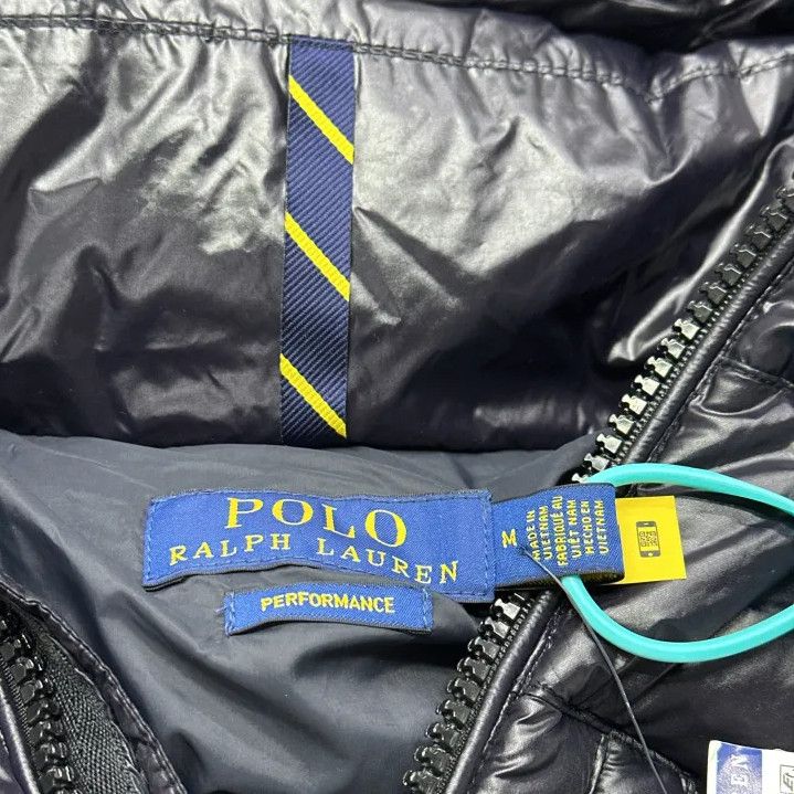 Polo Ralph Lauren Polo Ralph Lauren Men's Black Slim Fit Down Jacket Size US M / EU 48-50 / 2 - 2 Thumbnail