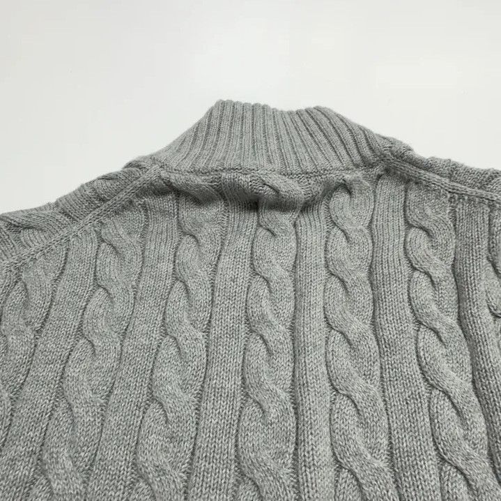 Polo Ralph Lauren Polo Ralph Lauren Men's Cable-Knit Quarter-Zip Sweater Size US XL / EU 56 / 4 - 5 Thumbnail