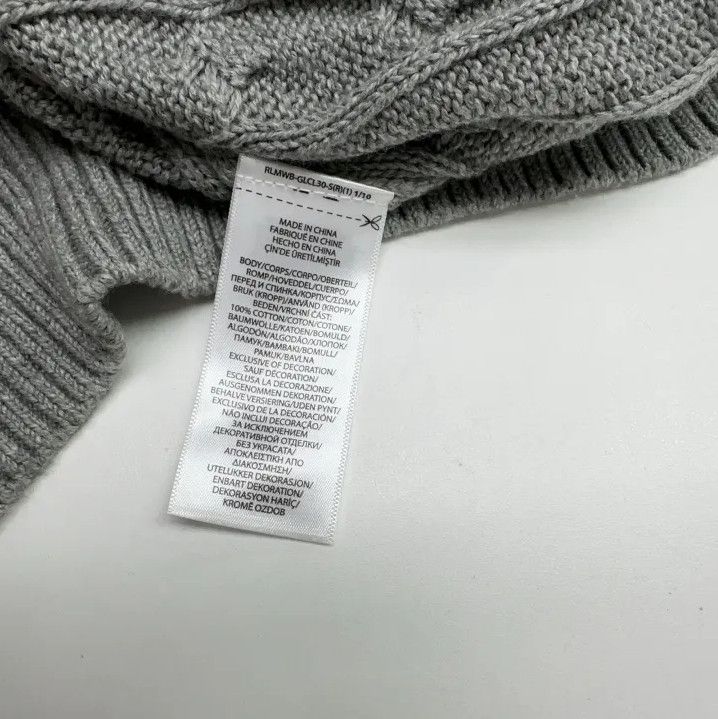 Polo Ralph Lauren Polo Ralph Lauren Men's Cable-Knit Quarter-Zip Sweater Size US XL / EU 56 / 4 - 4 Thumbnail