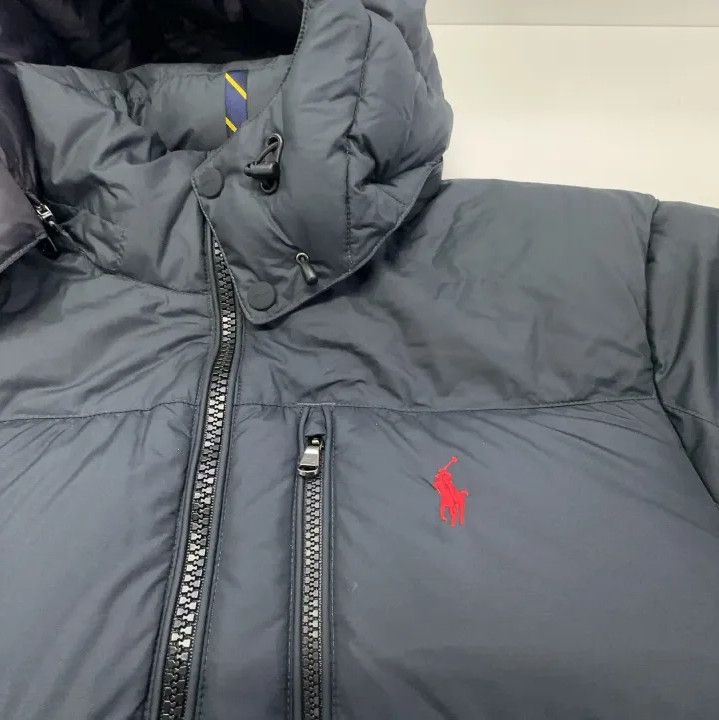 Polo Ralph Lauren Polo Ralph Lauren FW24 Solid Zip Hooded Down Jacket Size US XL / EU 56 / 4 - 7 Thumbnail