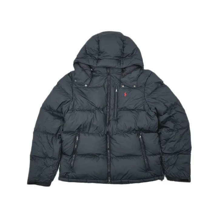 Polo Ralph Lauren Polo Ralph Lauren FW24 Solid Zip Hooded Down Jacket Size US XL / EU 56 / 4 - 2 Thumbnail