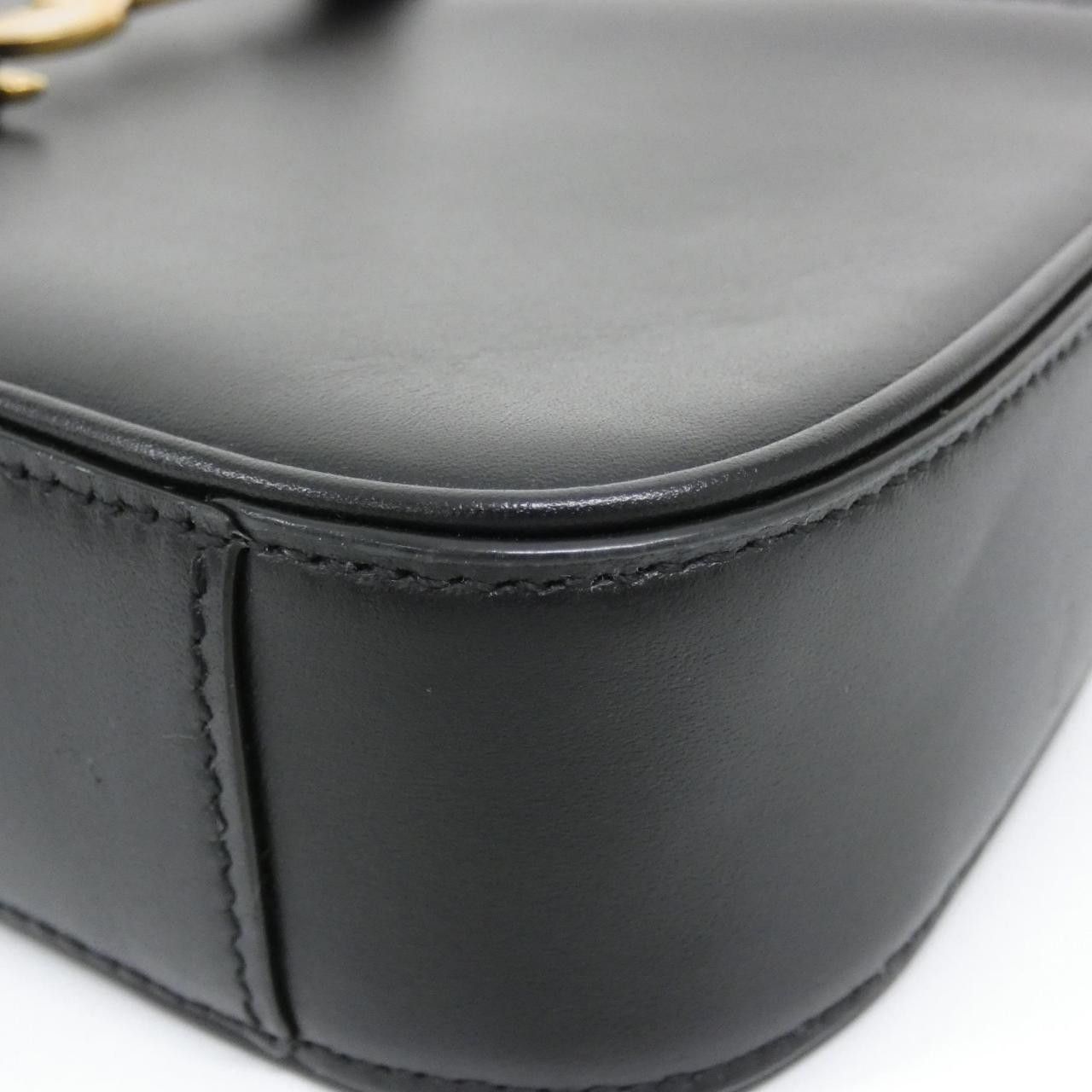 Yves Saint Laurent Yves Saint Laurent Saint Laurent LE 5 A 7 Mini Calf Shoulder Bag Leather Shoulder Bag 710318 2R20W DUTY FREE for USA Size ONE SIZE - 3 Thumbnail