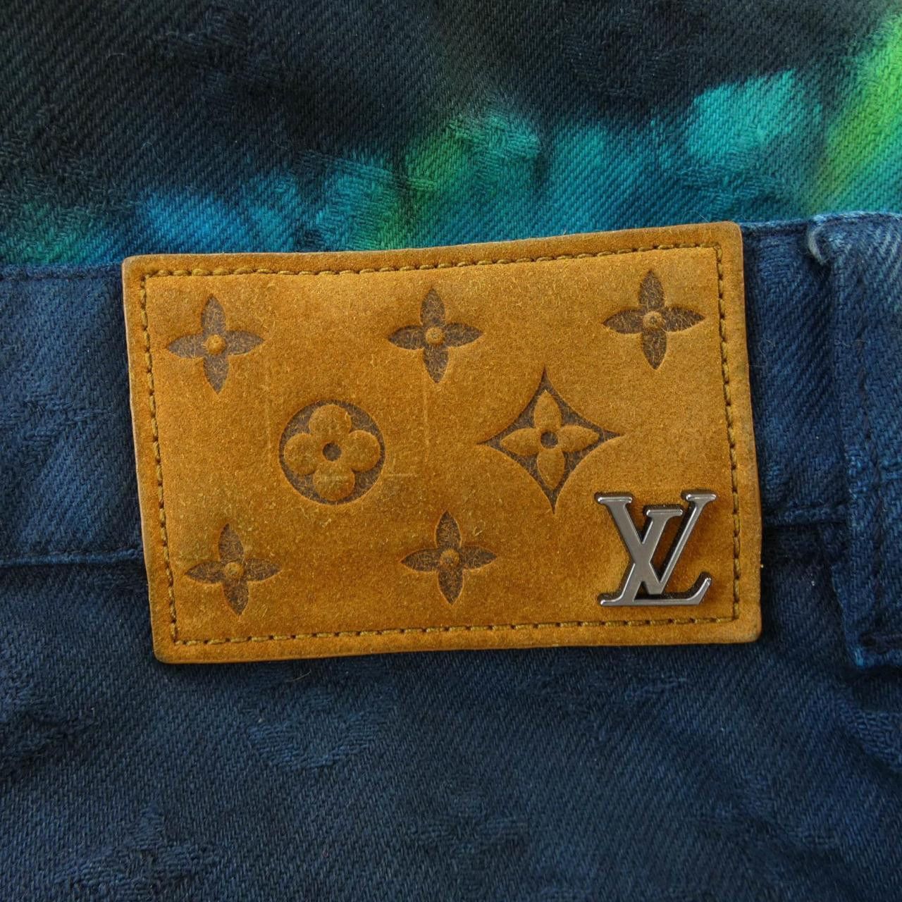 Louis Vuitton Louis Vuitton Louis Vuitton Jeans Textile Jeans HMD73WLIT DUTY FREE for USA Size ONE SIZE - 7 Thumbnail