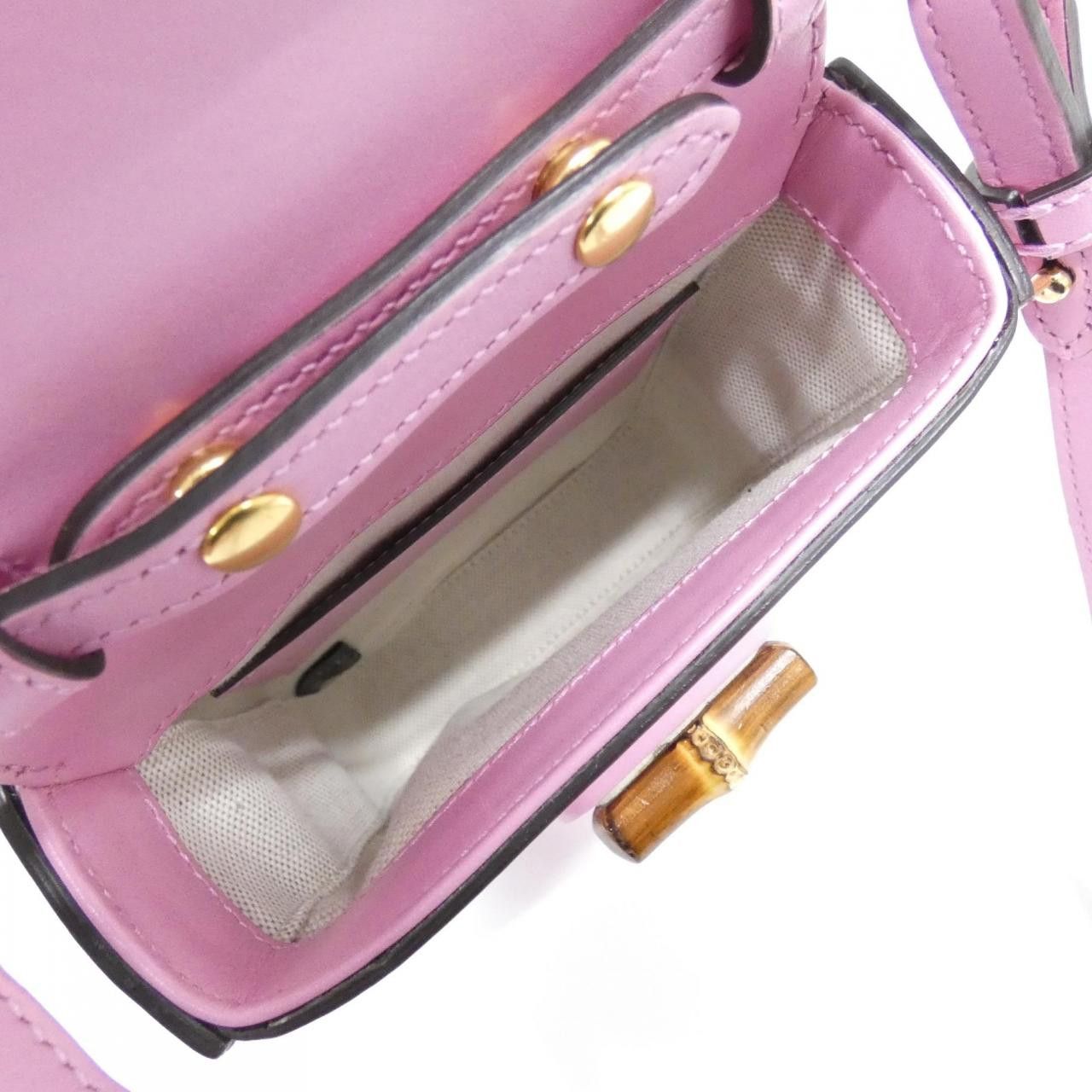 Gucci Gucci Gucci Leather Shoulder Bag Leather Crossbody Bag 702106UZY0T DUTY FREE for USA Size ONE SIZE - 9 Thumbnail