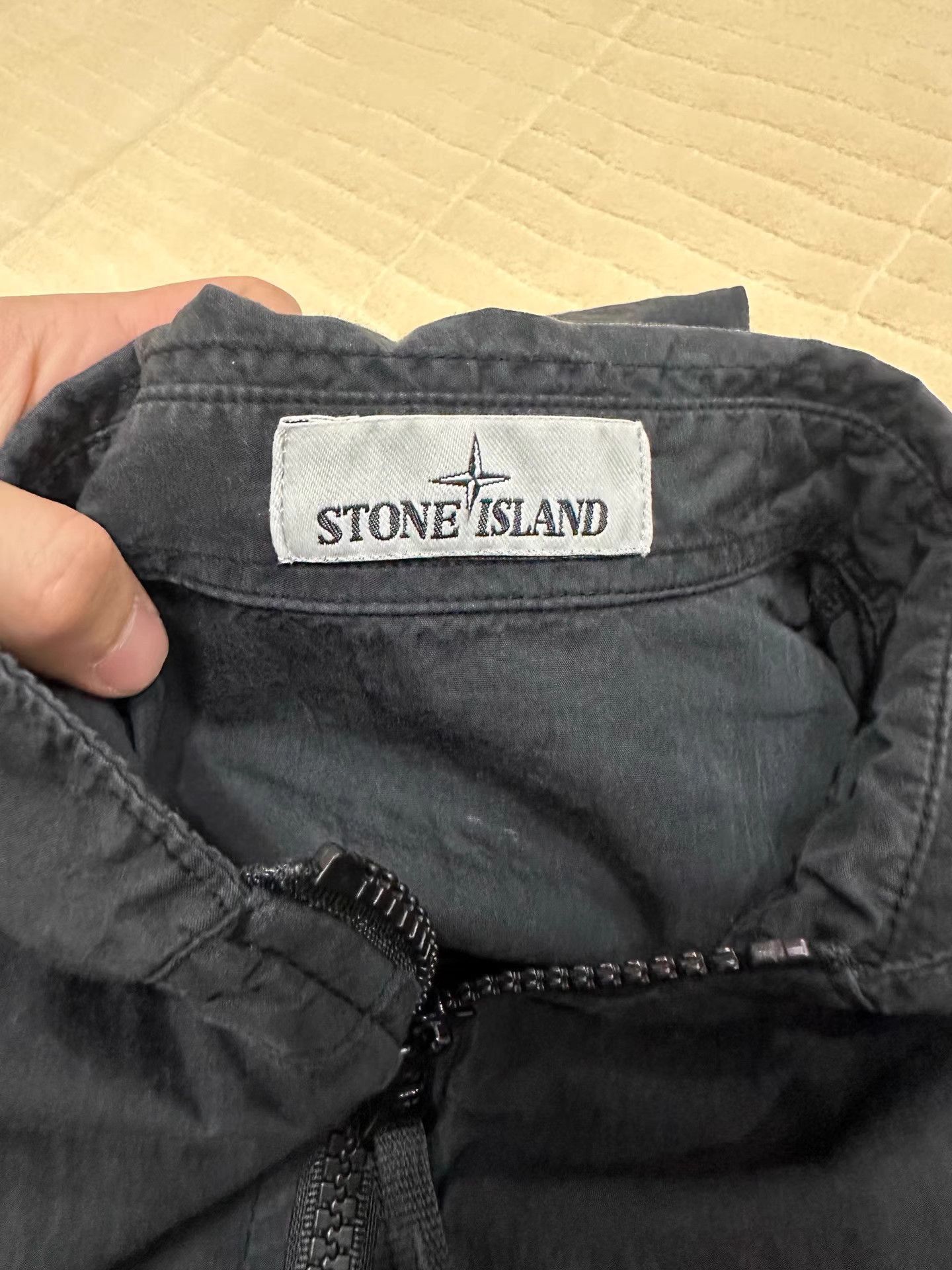 Stone Island Blue Lightweight Zip-Front Jacket Size M Size US M / EU 48-50 / 2 - 4 Thumbnail