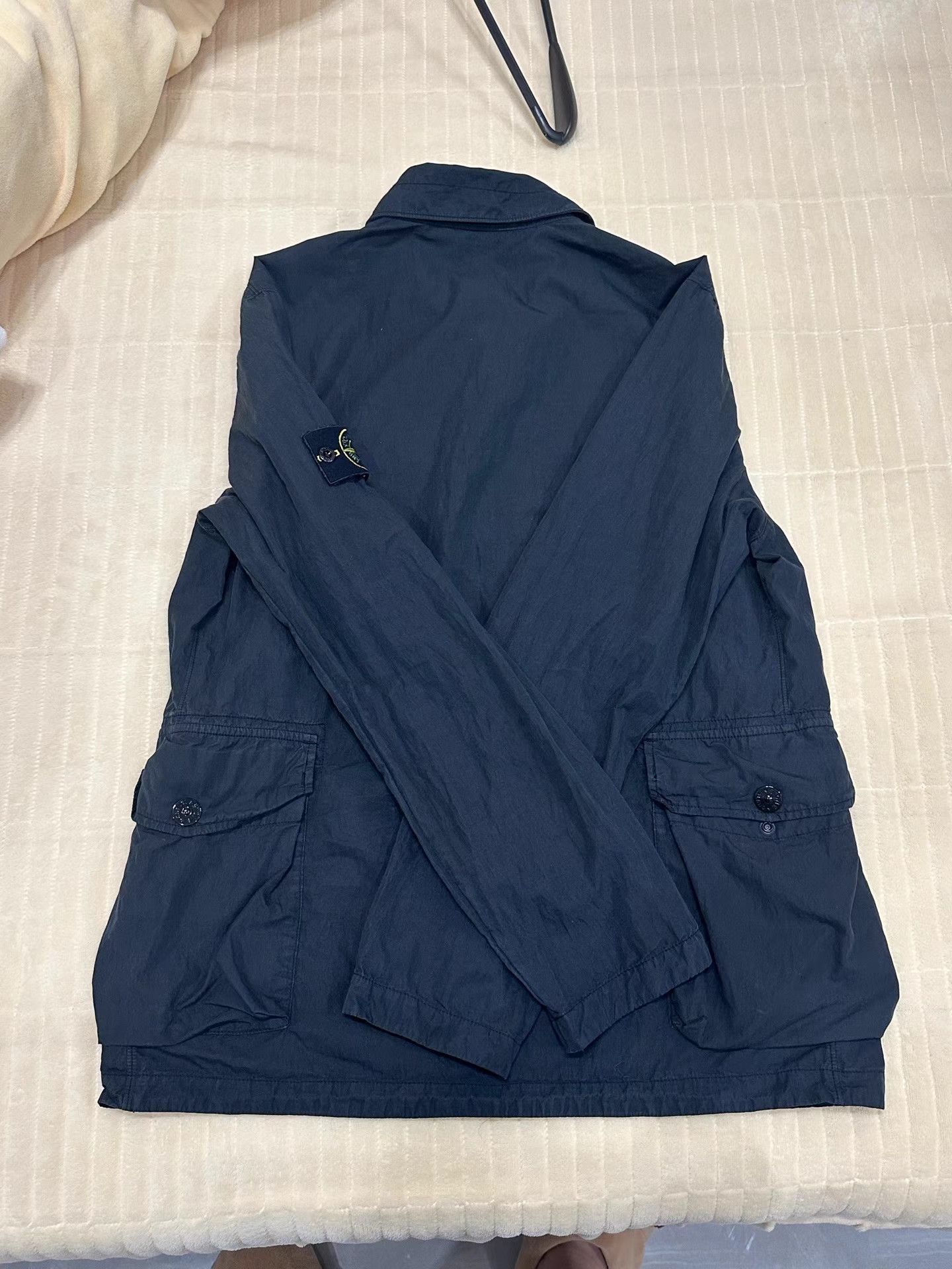 Stone Island Blue Lightweight Zip-Front Jacket Size M Size US M / EU 48-50 / 2 - 2 Thumbnail