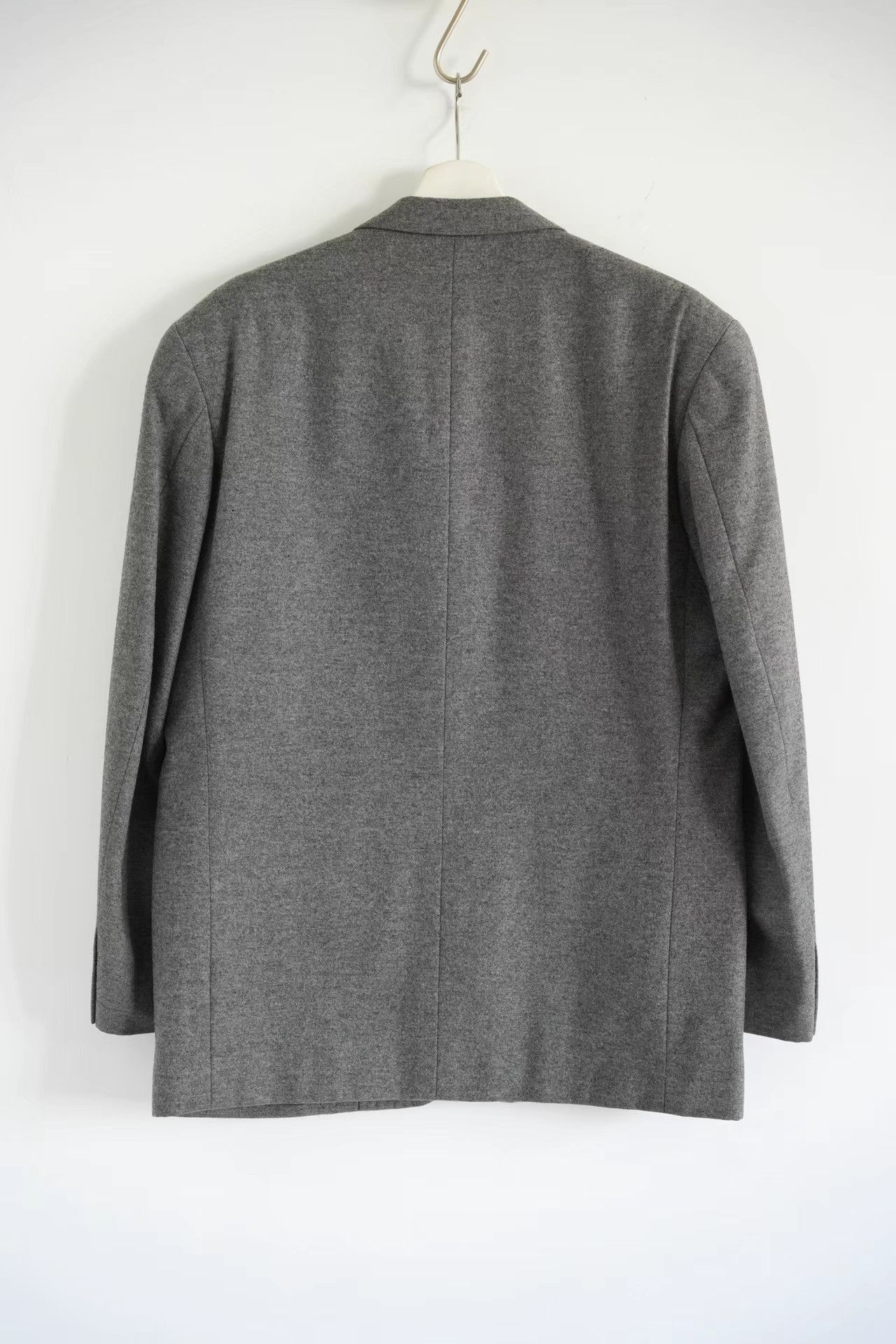 Yohji Yamamoto Gray Single-Breasted Blazer - Size M Size US M / EU 48-50 / 2 - 2 Thumbnail