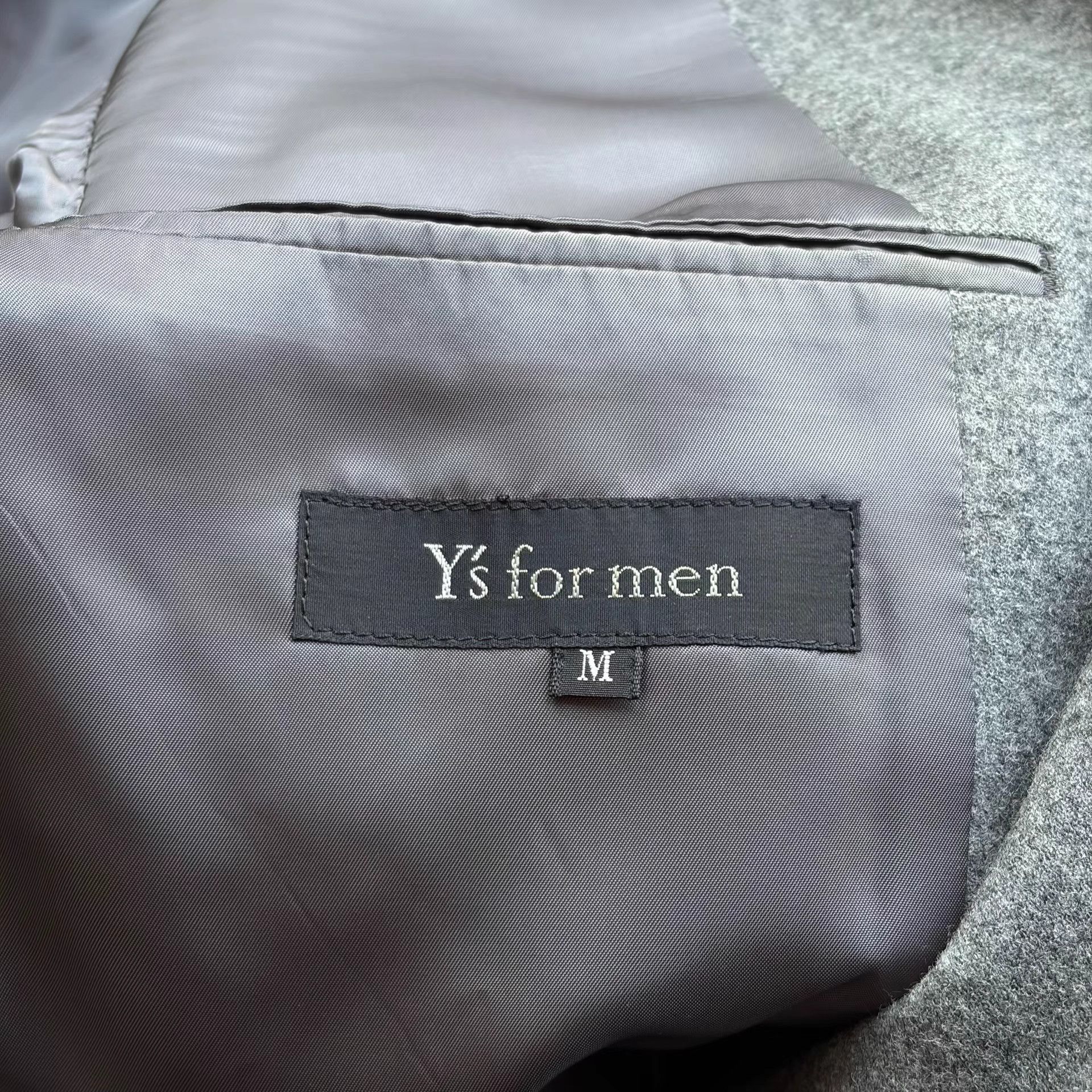Yohji Yamamoto Gray Single-Breasted Blazer - Size M Size US M / EU 48-50 / 2 - 6 Thumbnail