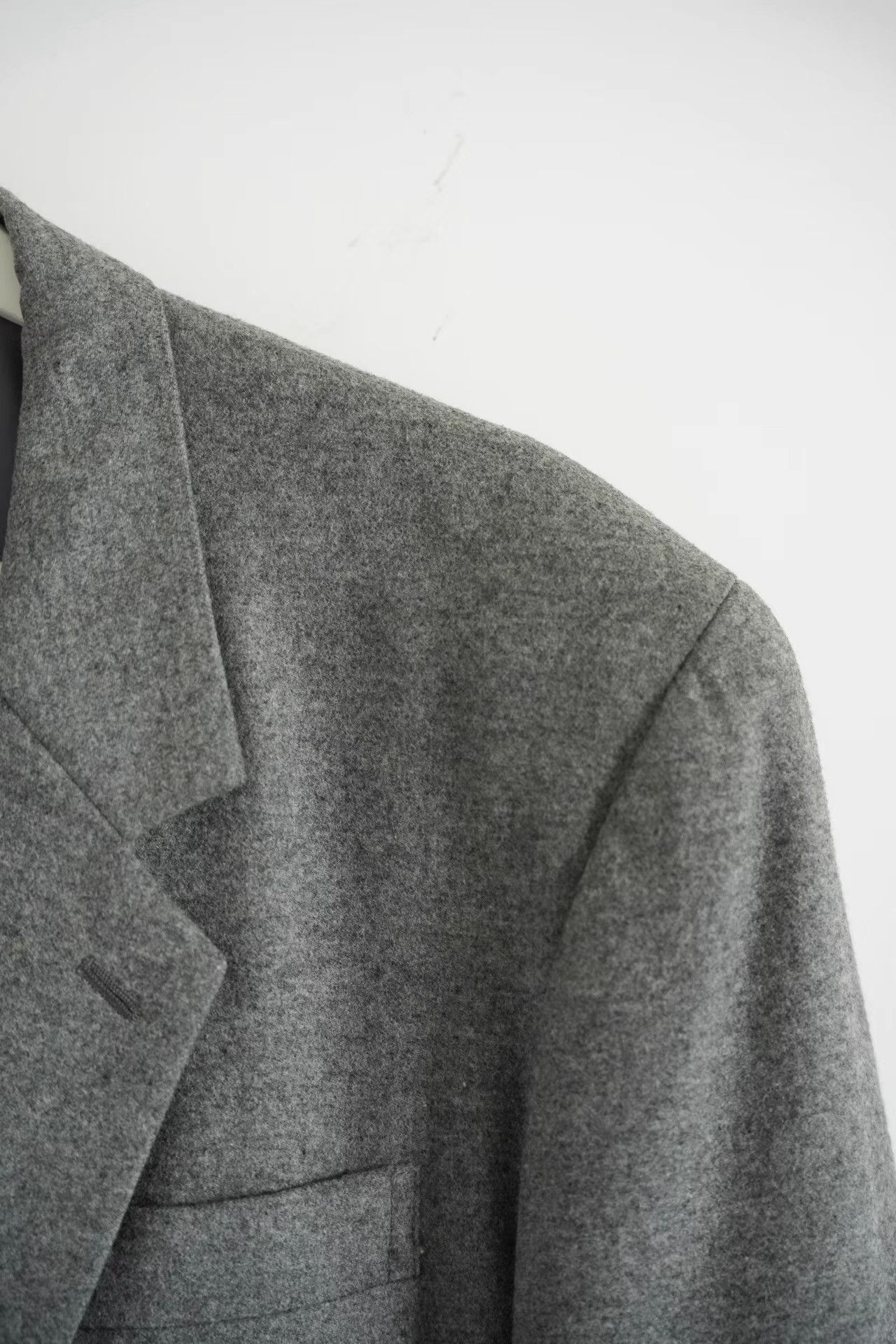 Yohji Yamamoto Gray Single-Breasted Blazer - Size M Size US M / EU 48-50 / 2 - 4 Thumbnail