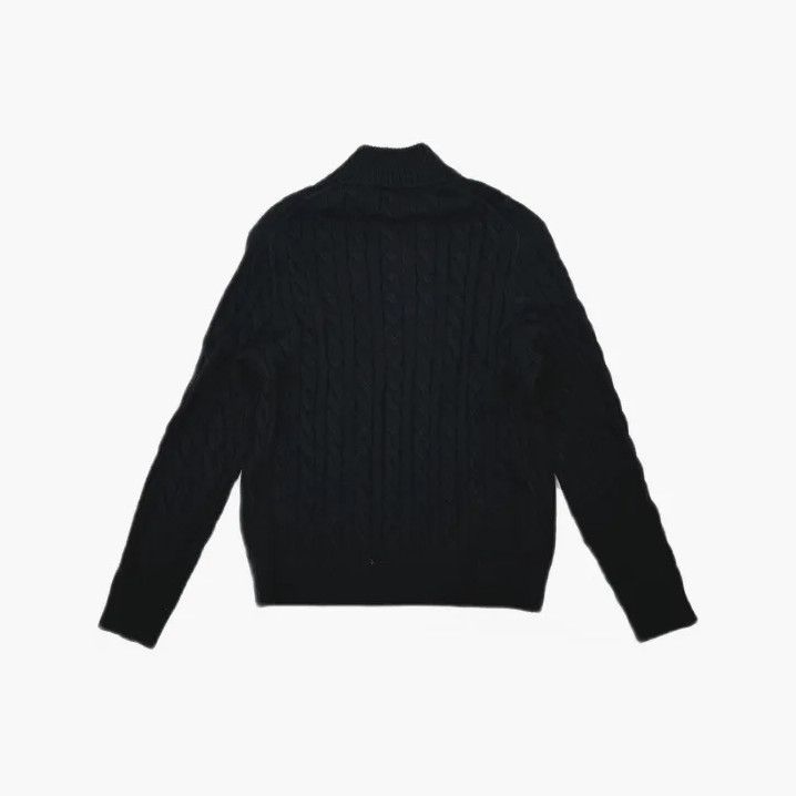 Polo Ralph Lauren Polo Ralph Lauren Men's Cable Knit Quarter-Zip Sweater Size US XXL / EU 58 / 5 - 3 Thumbnail