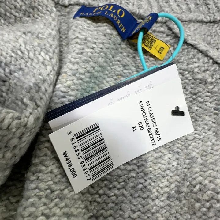 Polo Ralph Lauren Polo Ralph Lauren Men's Rib-Knit Mock Neck Cardigan Size US XL / EU 56 / 4 - 7 Thumbnail