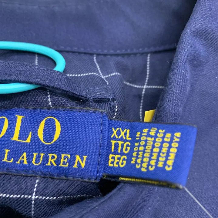 Polo Ralph Lauren Polo Ralph Lauren SS22 Men's Solid Zip Jacket Size US XXL / EU 58 / 5 - 3 Thumbnail