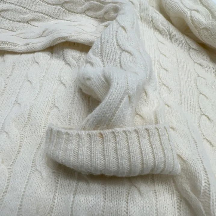 Polo Ralph Lauren Polo Ralph Lauren FW24 Cream Cable Knit Sweater Size US M / EU 48-50 / 2 - 5 Thumbnail