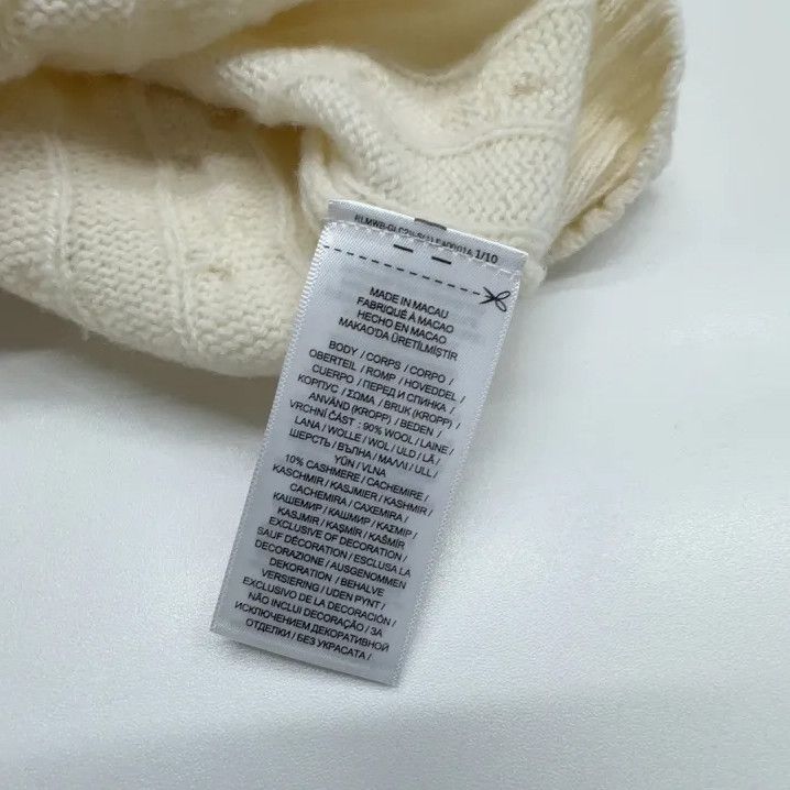 Polo Ralph Lauren Polo Ralph Lauren FW24 Cream Cable Knit Sweater Size US M / EU 48-50 / 2 - 4 Thumbnail