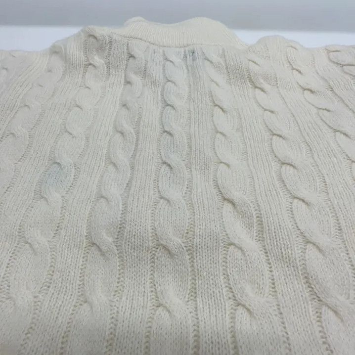 Polo Ralph Lauren Polo Ralph Lauren FW24 Cream Cable Knit Sweater Size US M / EU 48-50 / 2 - 2 Thumbnail
